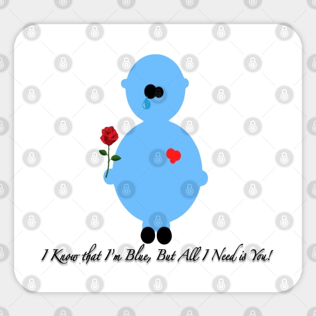 Circle Friend 1 - Little Boy Blue - Valentine Wish Sticker by ZerO POint GiaNt